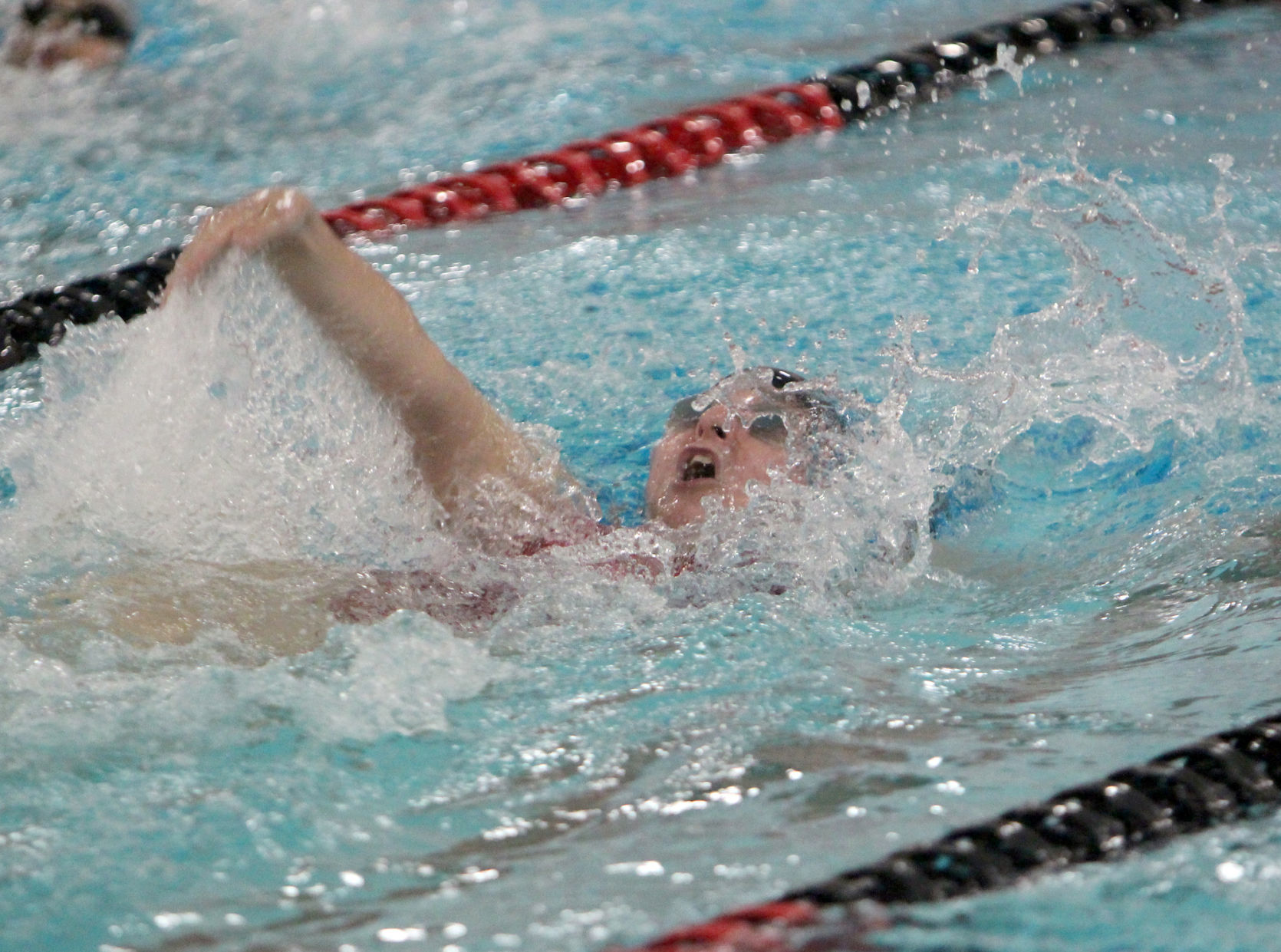 Hudson at Chi-Hi girls swimming 9-10-19